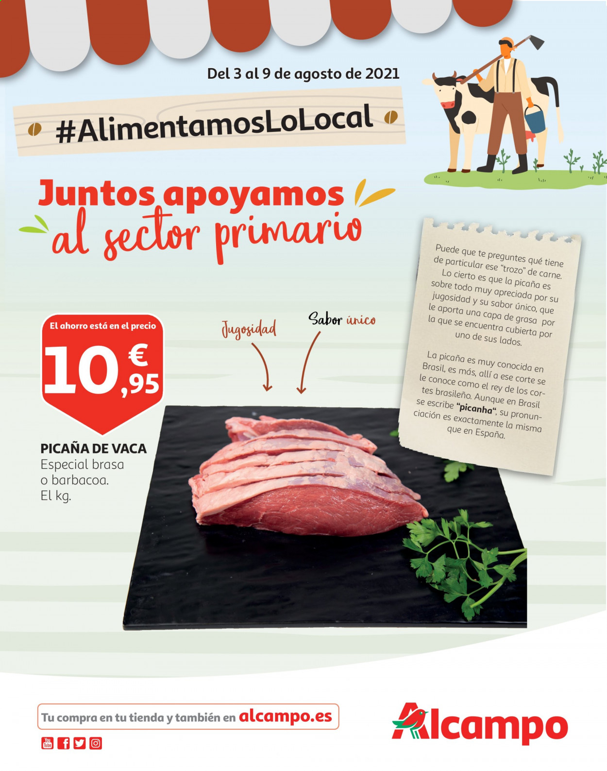 Folleto Alcampo - 03/08/21 - 09/08/21. Página 1