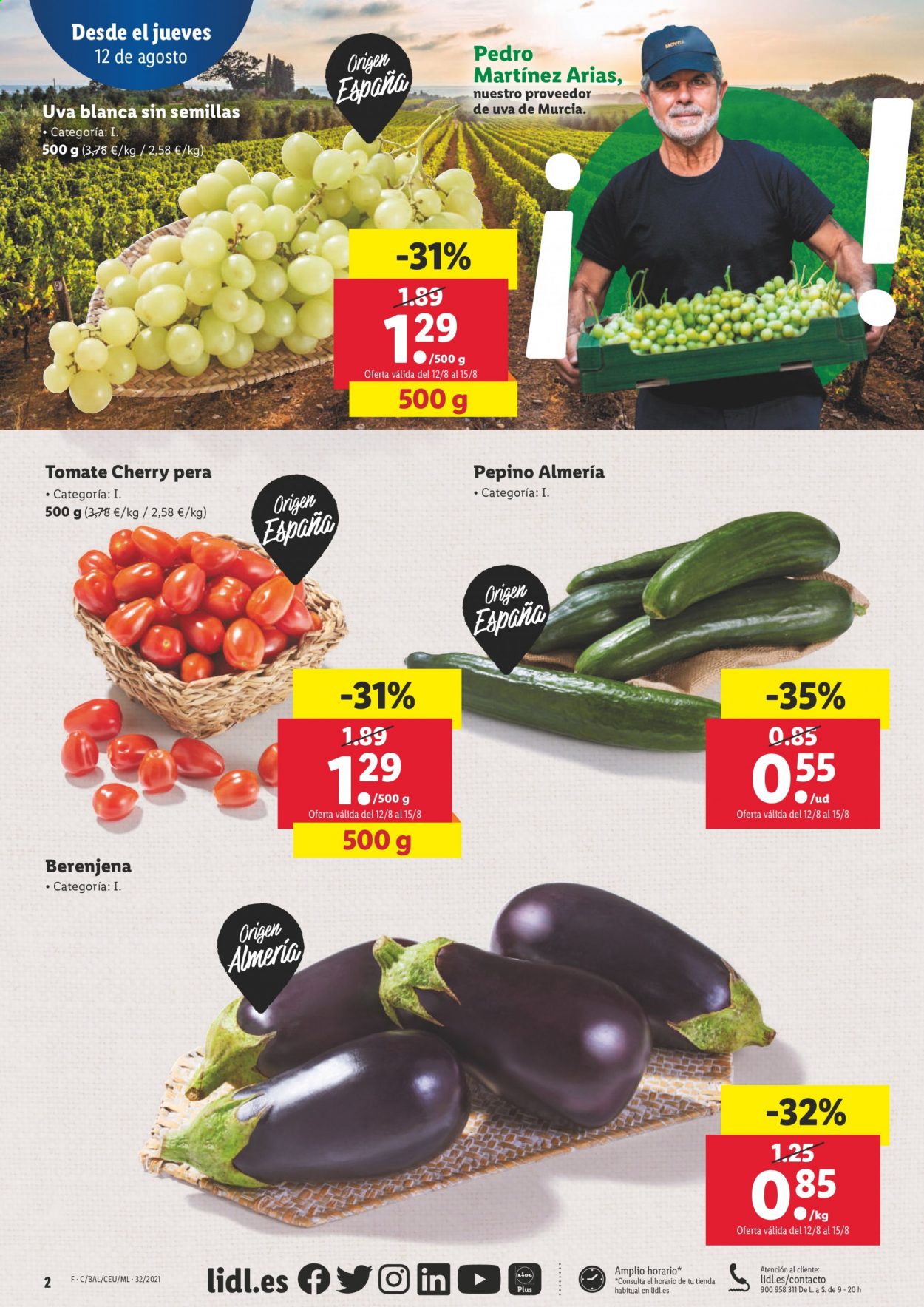 Folleto Lidl - 12/08/21 - 18/08/21. Página 2
