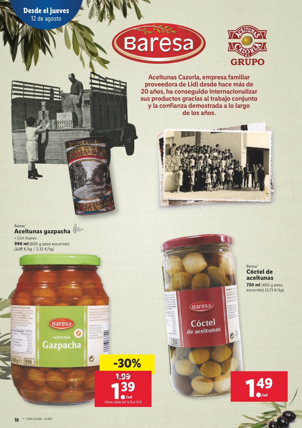 Folleto Lidl - 12/08/21 - 18/08/21. Página 10