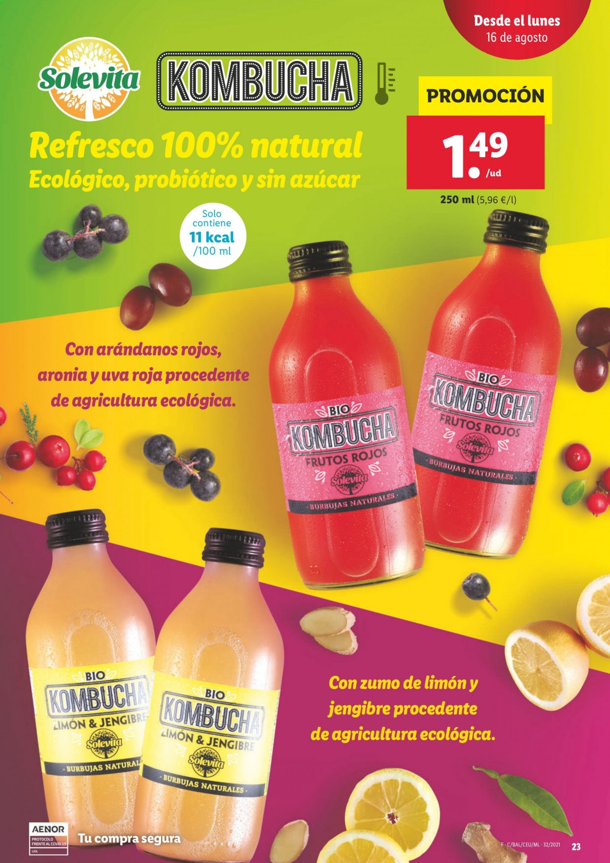 Folleto Lidl - 12/08/21 - 18/08/21. Página 23
