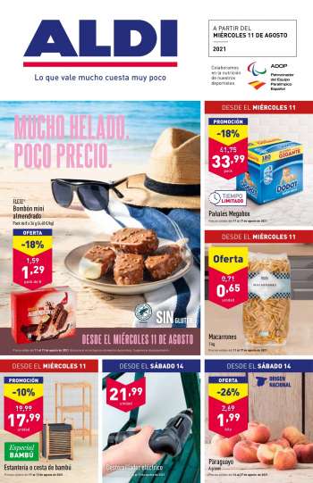 Folleto actual Aldi - 11.8.2021 - 17.8.2021.