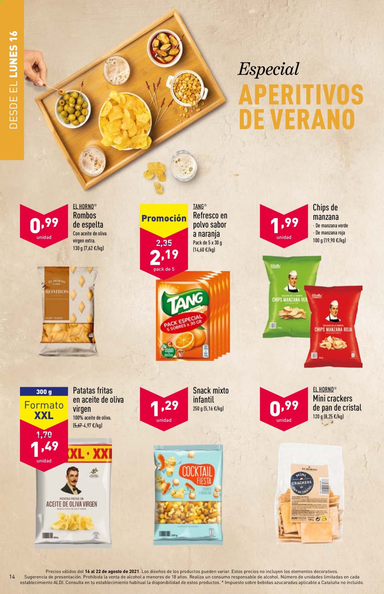 Folleto Aldi - 11/08/21 - 17/08/21. Página 14