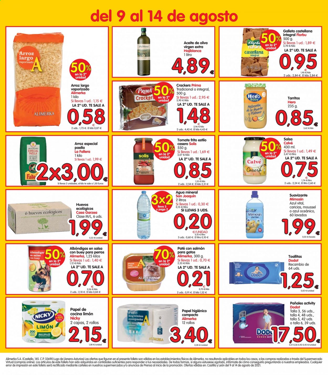 Folleto Alimerka - 09/08/21 - 14/08/21. Página 8