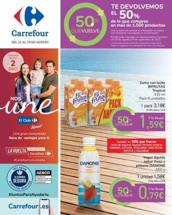 Folleto actual Carrefour - 12.8.2021 - 25.8.2021.