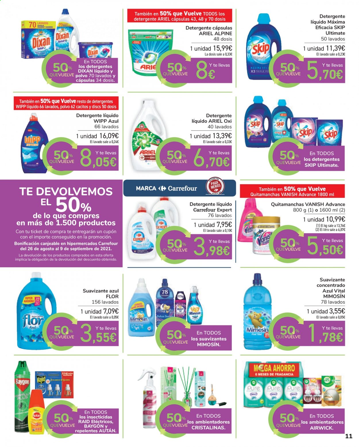 Folleto Carrefour - 12/08/21 - 25/08/21. Página 11