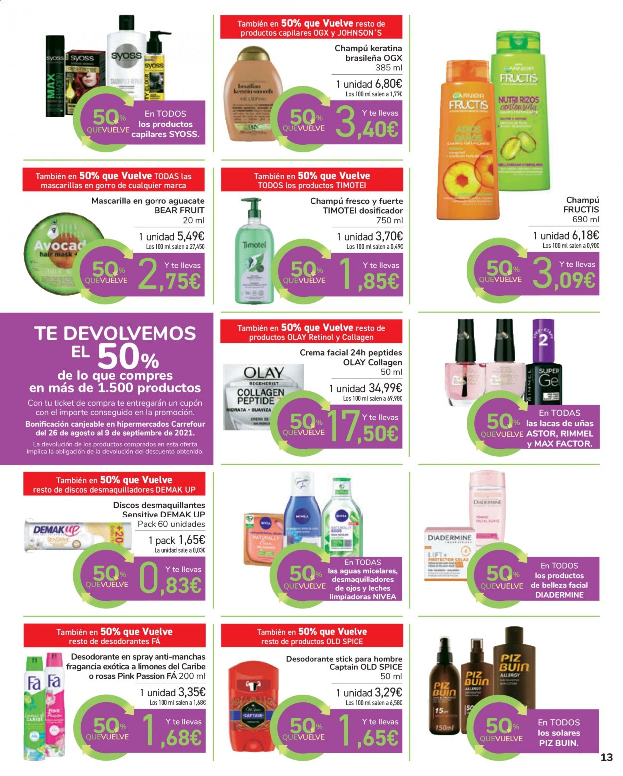 Folleto Carrefour - 12/08/21 - 25/08/21. Página 13