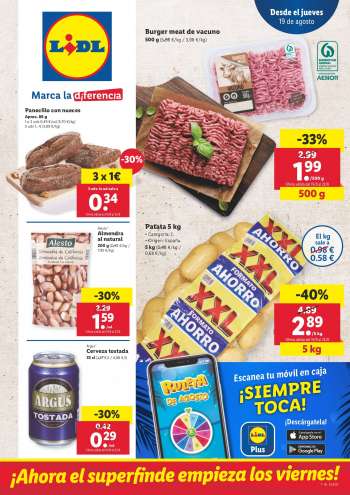 Folleto actual Lidl - 19.8.2021 - 25.8.2021.