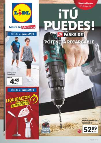 Folleto actual Lidl - 19.8.2021 - 25.8.2021.