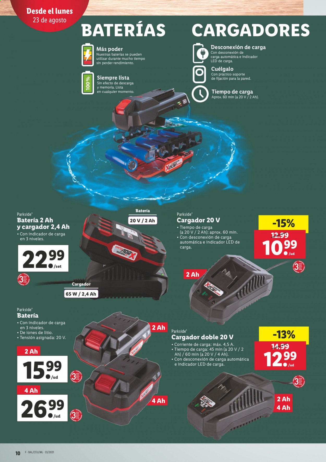 Folleto Lidl - 19/08/21 - 25/08/21. Página 10