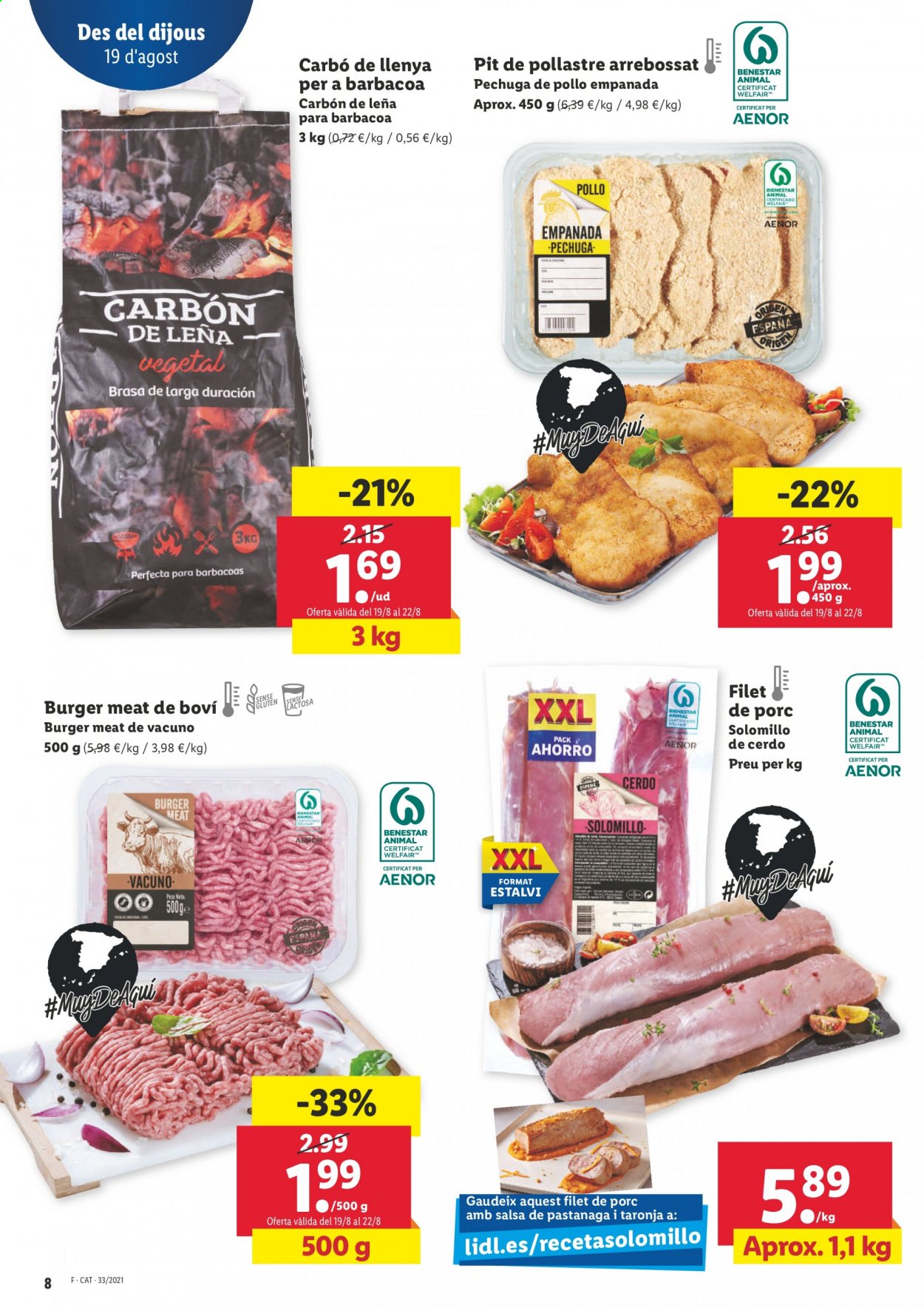 Folleto Lidl - 19/08/21 - 25/08/21. Página 8