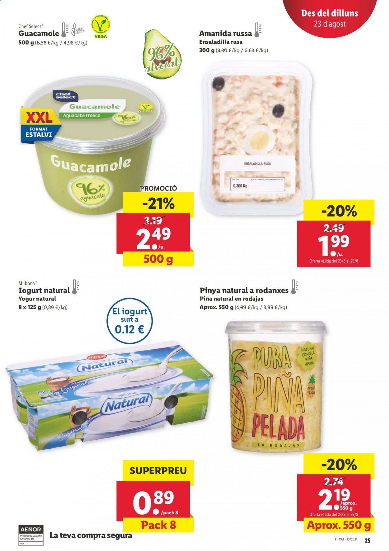 Folleto Lidl - 19/08/21 - 25/08/21. Página 25