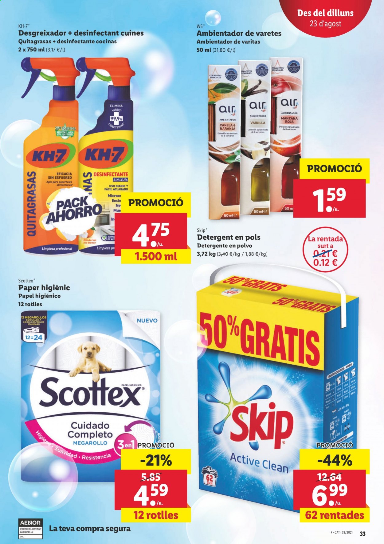 Folleto Lidl - 19/08/21 - 25/08/21. Página 33