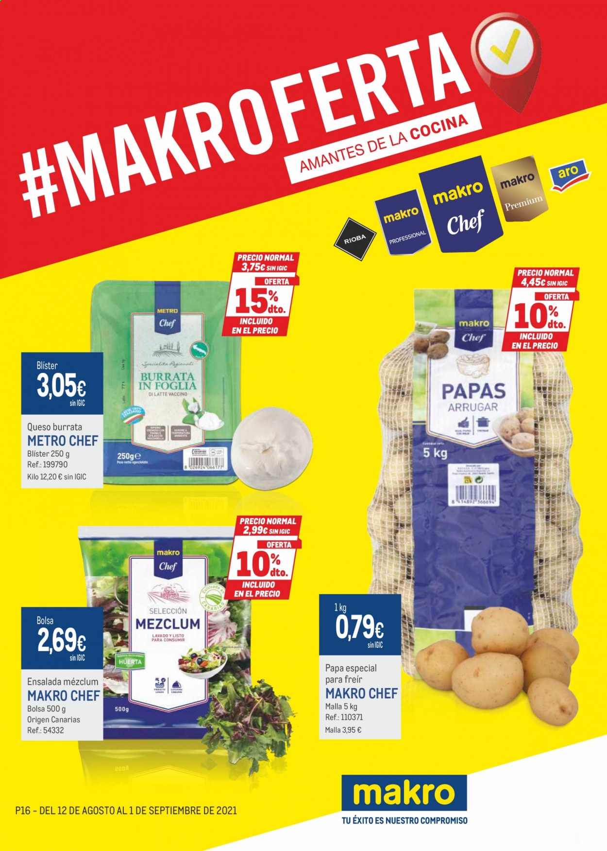 Folleto Makro - 12/08/21 - 01/09/21. Página 1