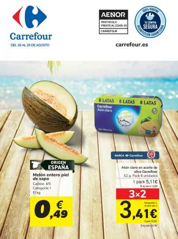 Folleto actual Carrefour - 18.8.2021 - 25.8.2021.