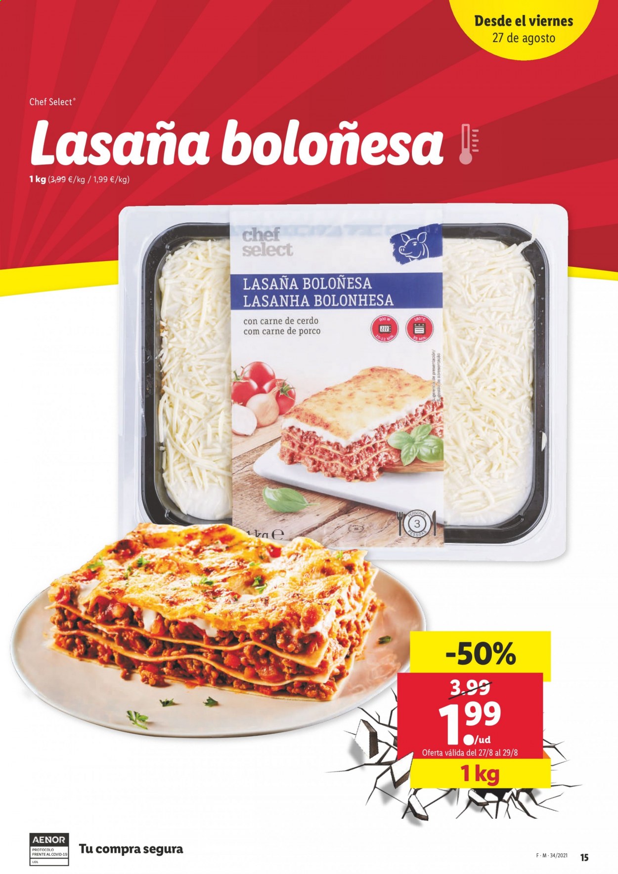 Folleto Lidl - 26/08/21 - 01/09/21. Página 15