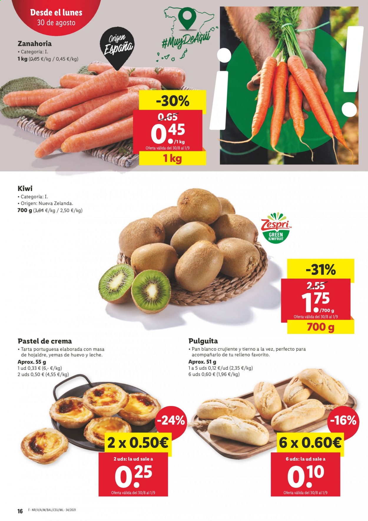 Folleto Lidl - 26/08/21 - 01/09/21. Página 16