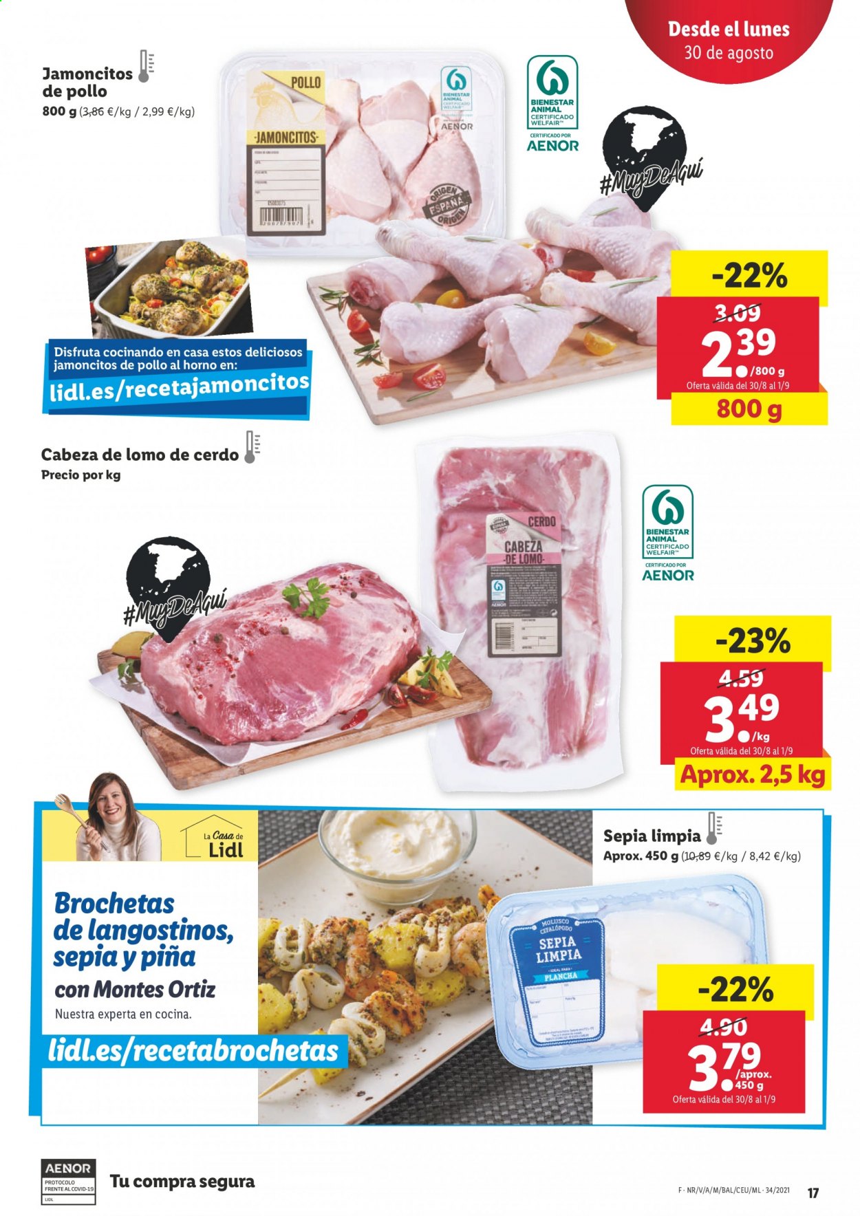 Folleto Lidl - 26/08/21 - 01/09/21. Página 17