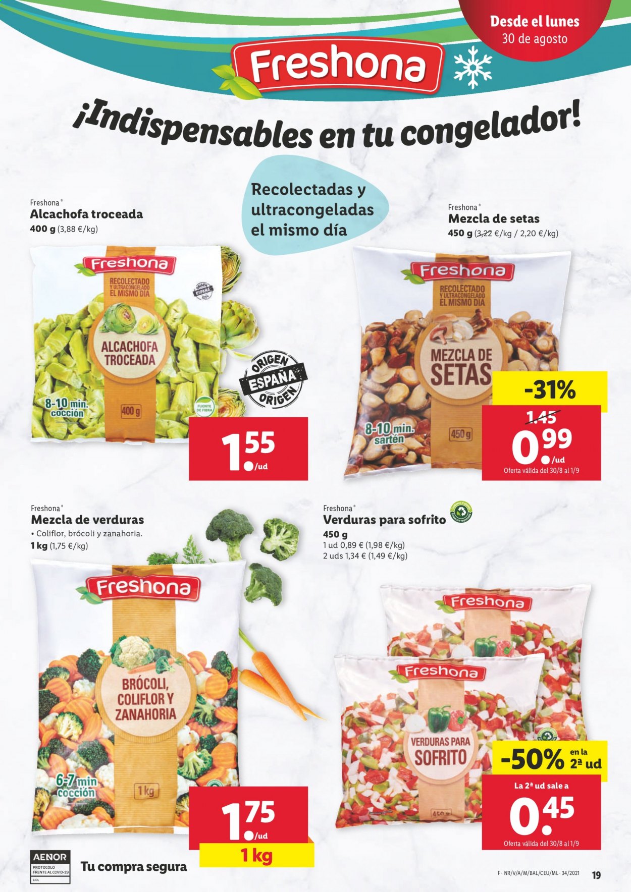 Folleto Lidl - 26/08/21 - 01/09/21. Página 19