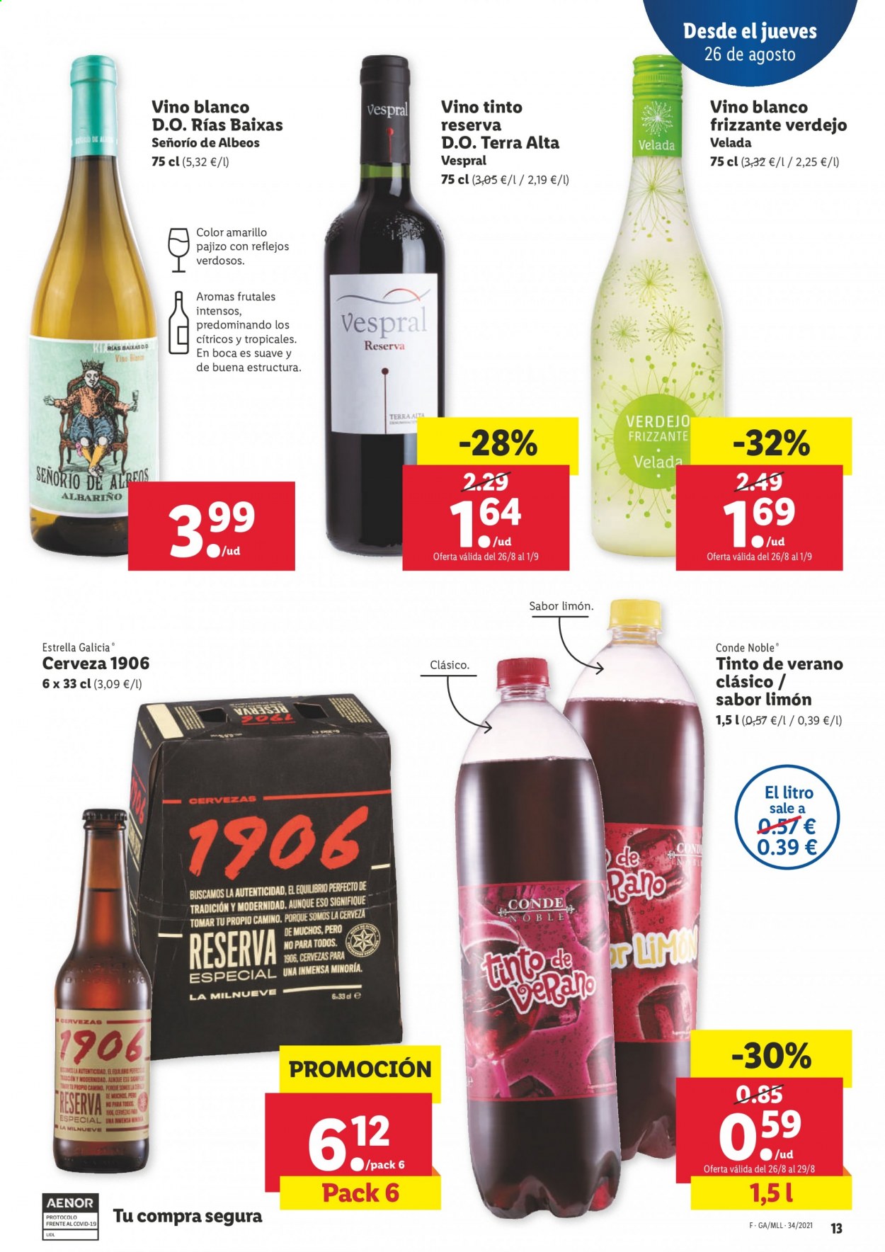 Folleto Lidl - 26/08/21 - 01/09/21. Página 13
