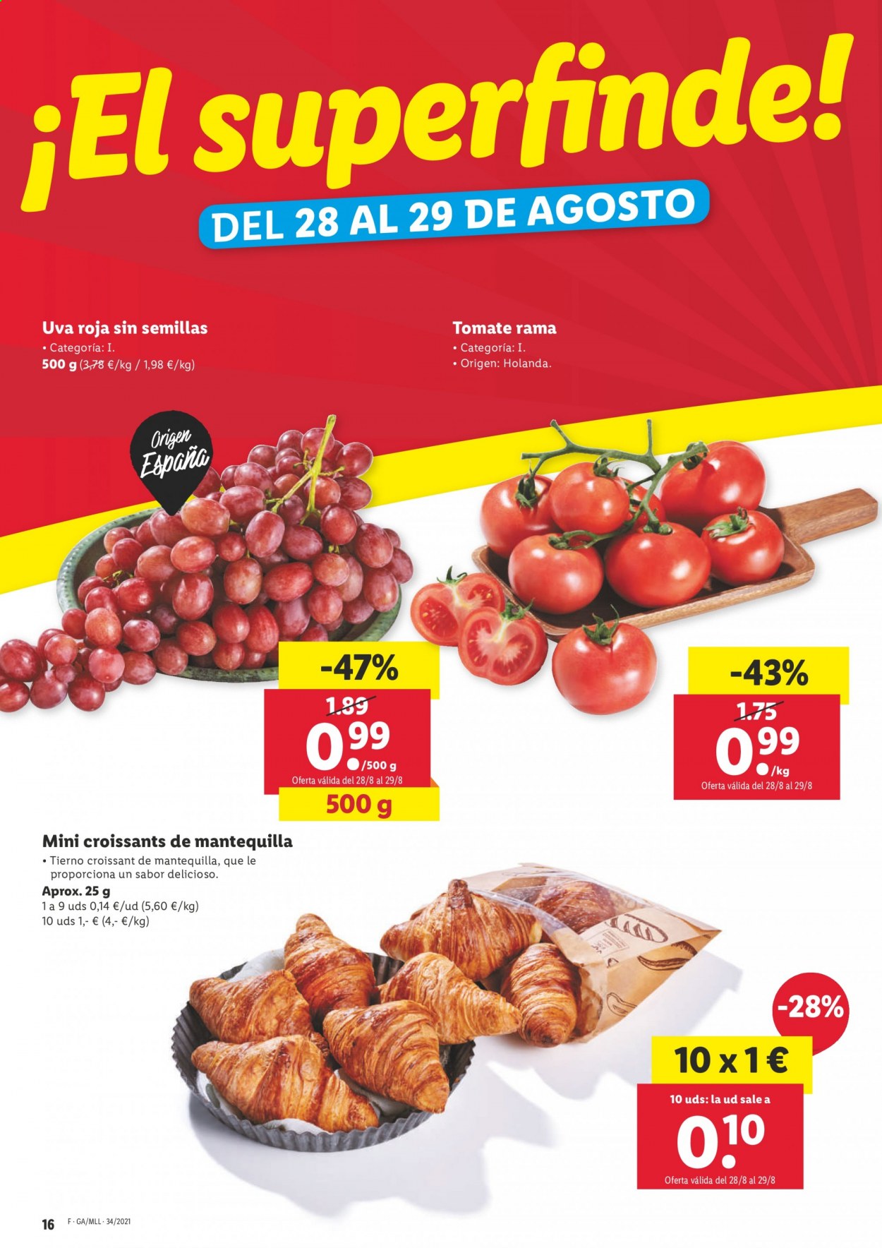Folleto Lidl - 26/08/21 - 01/09/21. Página 16