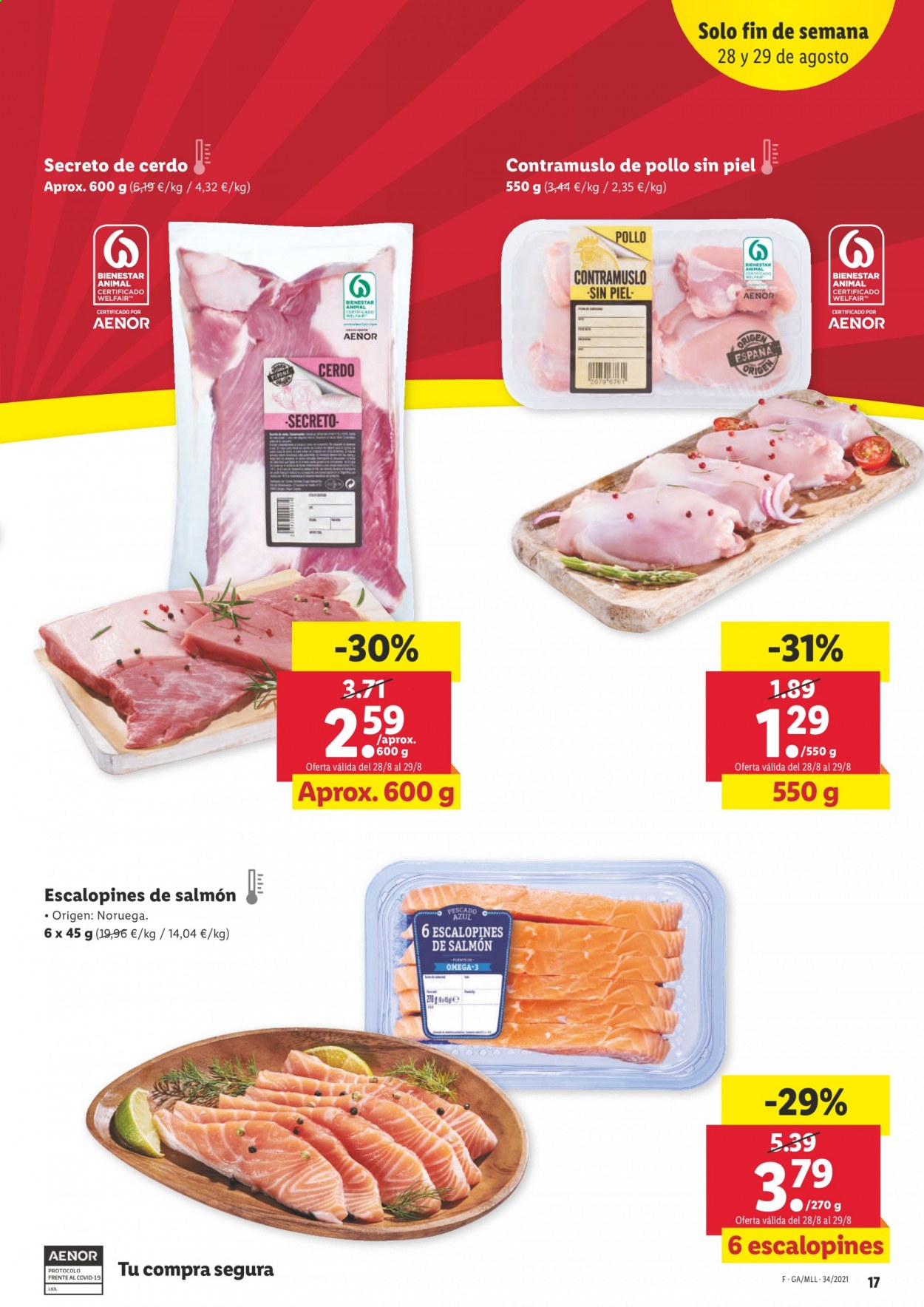 Folleto Lidl - 26/08/21 - 01/09/21. Página 17