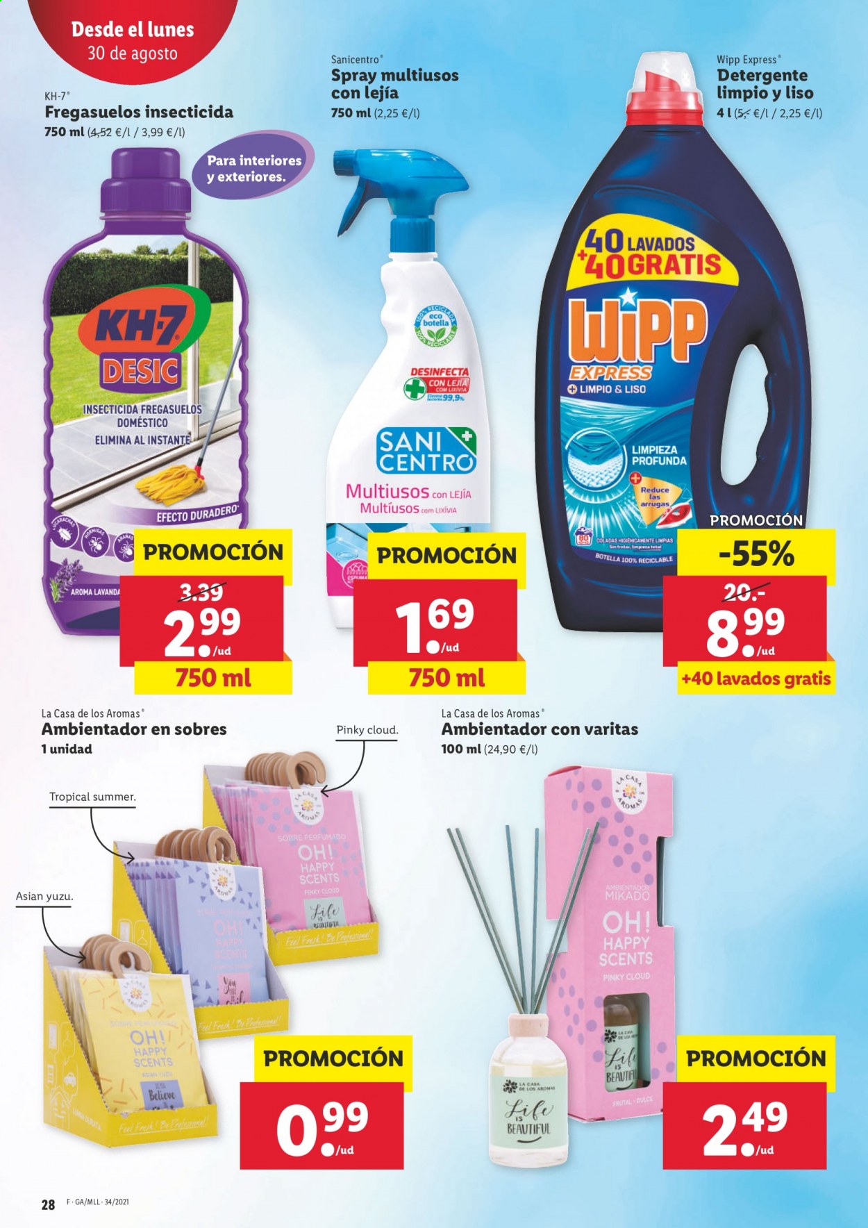 Folleto Lidl - 26/08/21 - 01/09/21. Página 28