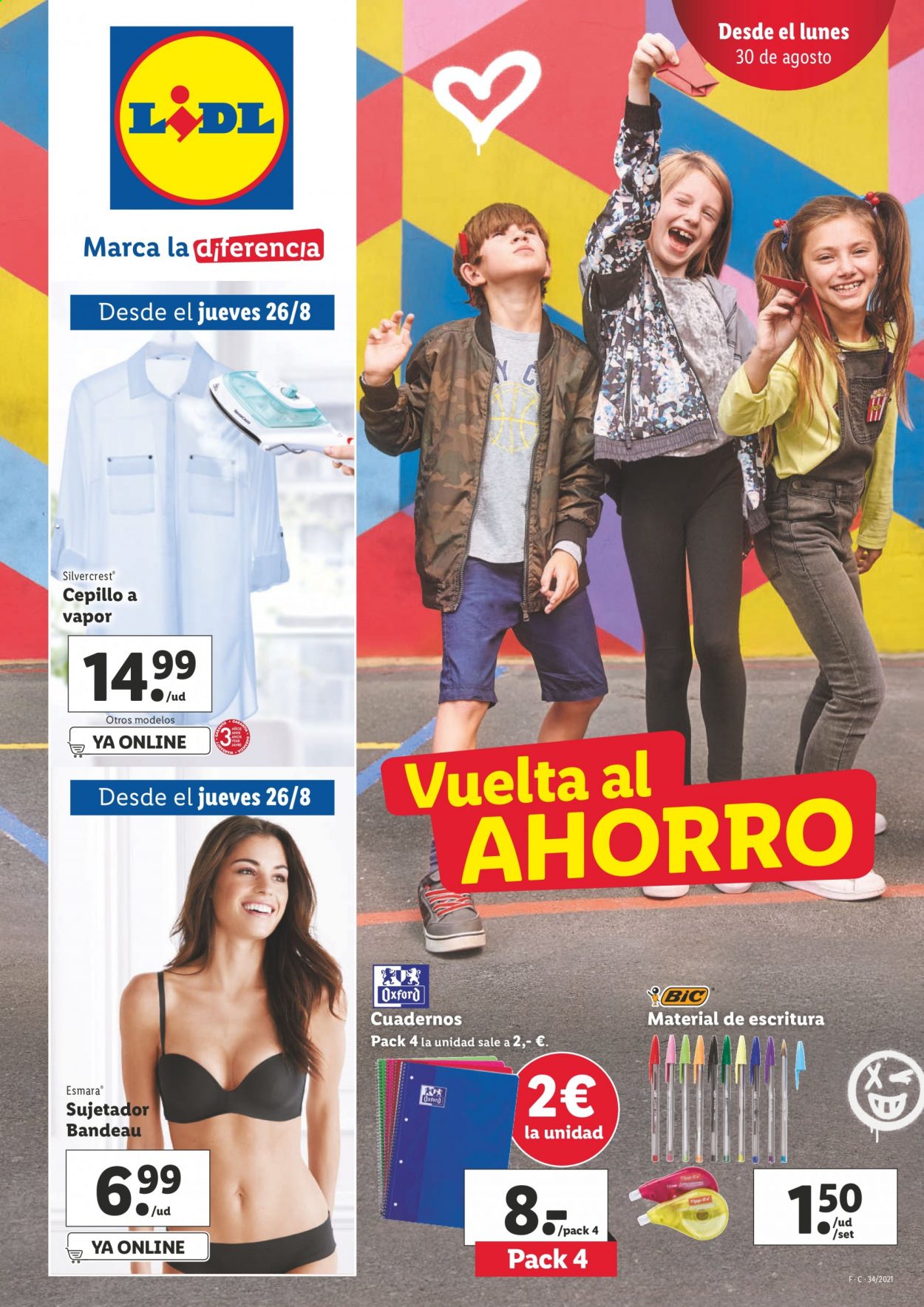Folleto Lidl - 26/08/21 - 01/09/21. Página 1