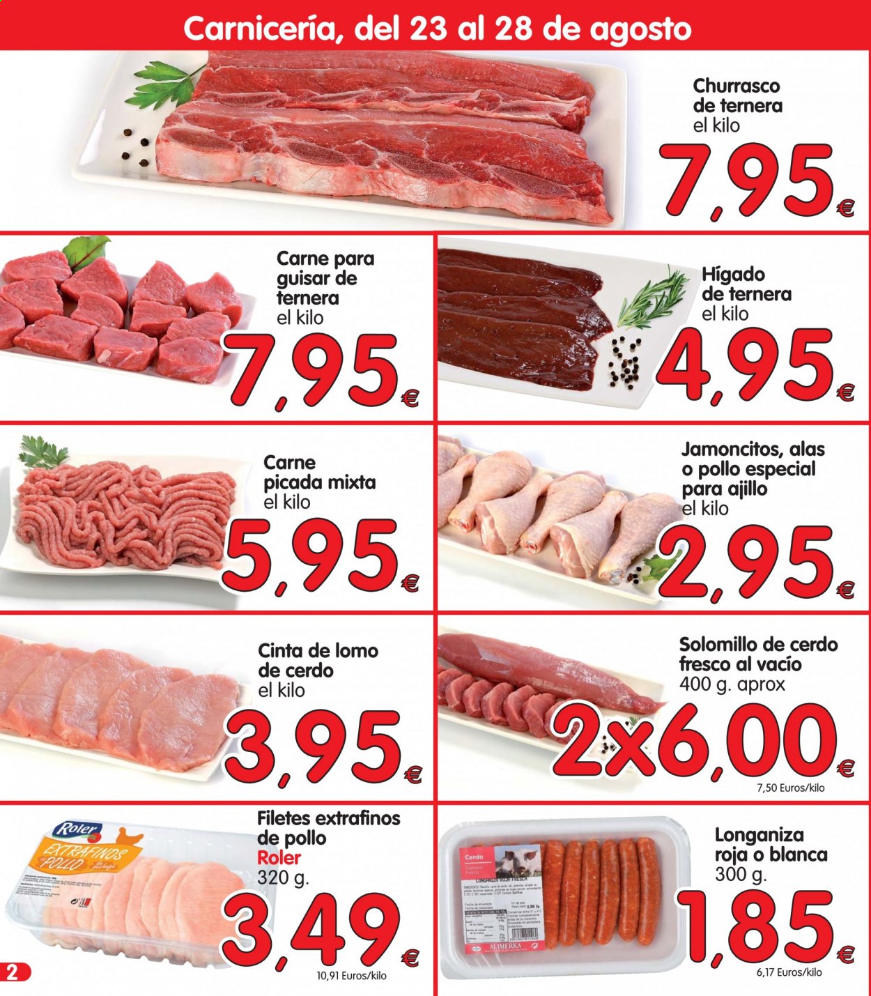 Folleto Alimerka - 23/08/21 - 28/08/21. Página 2