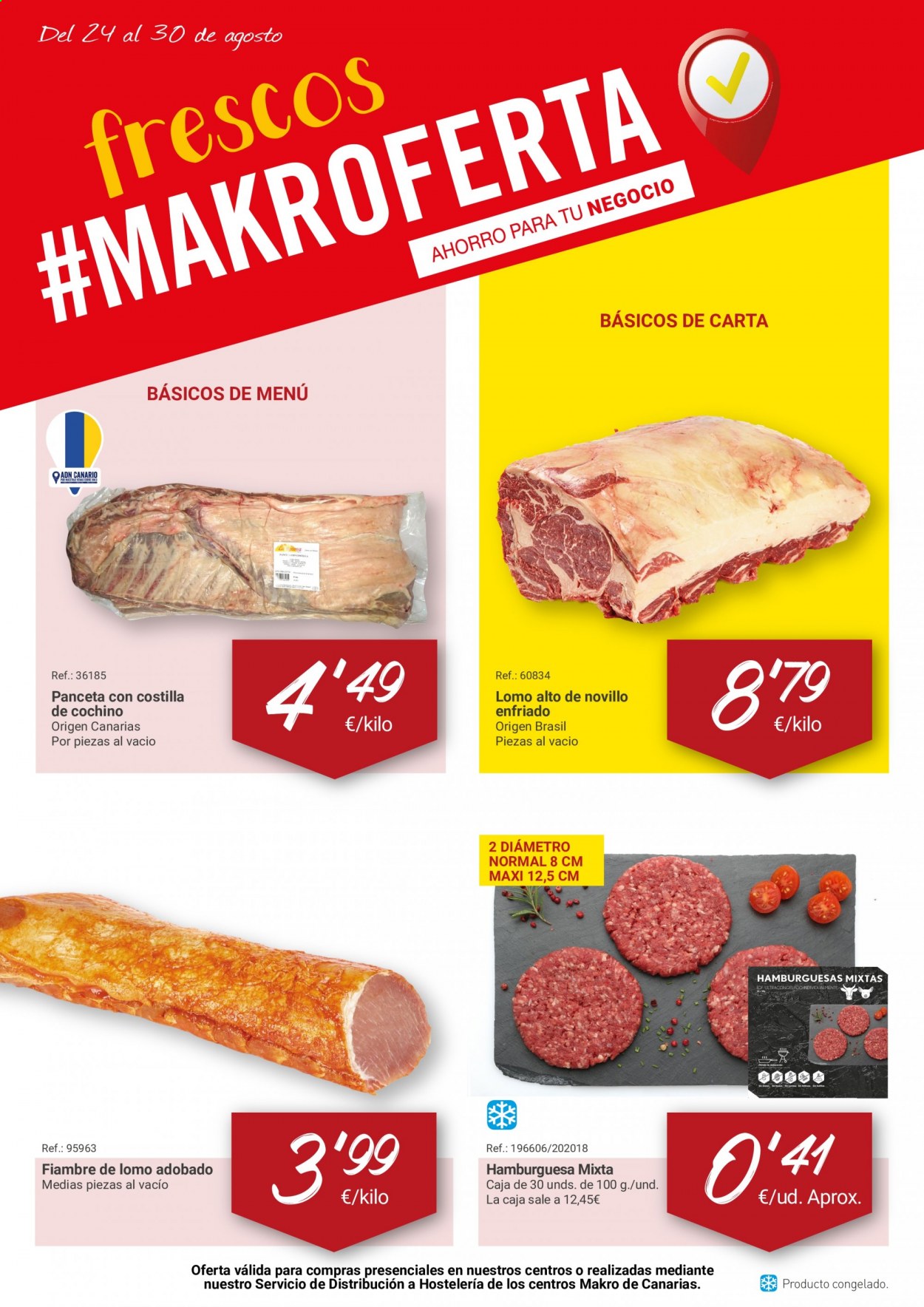 Folleto Makro - 24/08/21 - 30/08/21. Página 1