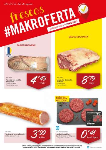 Folleto actual Makro - 24.8.2021 - 30.8.2021.