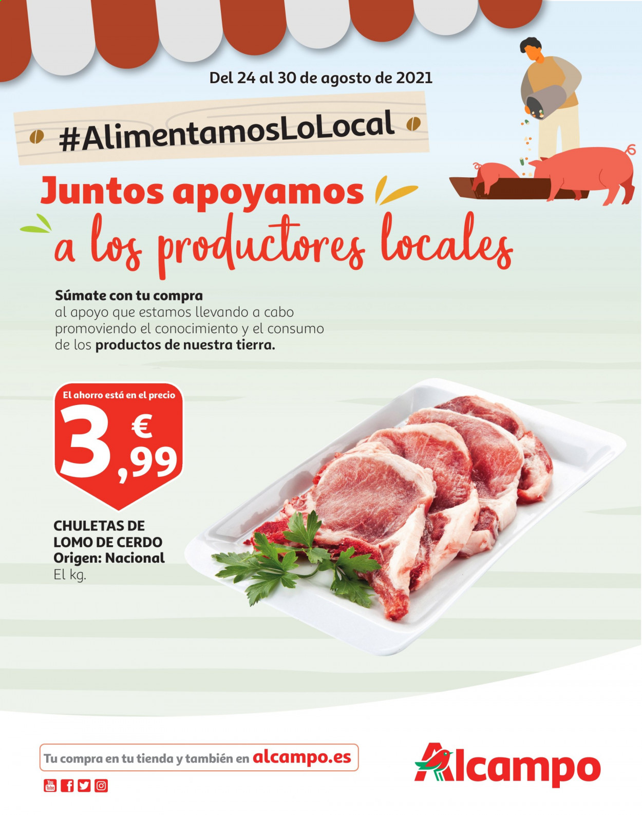 Folleto Alcampo - 24/08/21 - 30/08/21. Página 1