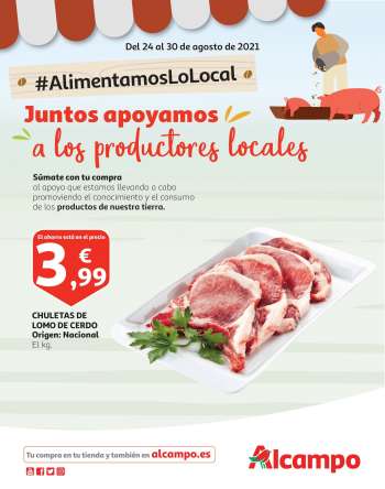 Folleto actual Alcampo - 24.8.2021 - 30.8.2021.