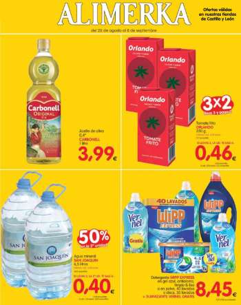 Folleto actual Alimerka - 26.8.2021 - 8.9.2021.