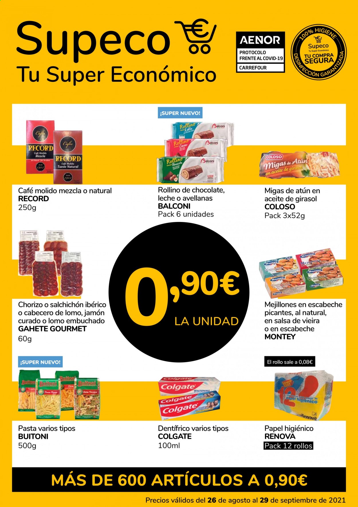 Folleto Supeco - 26/08/21 - 29/09/21. Página 1