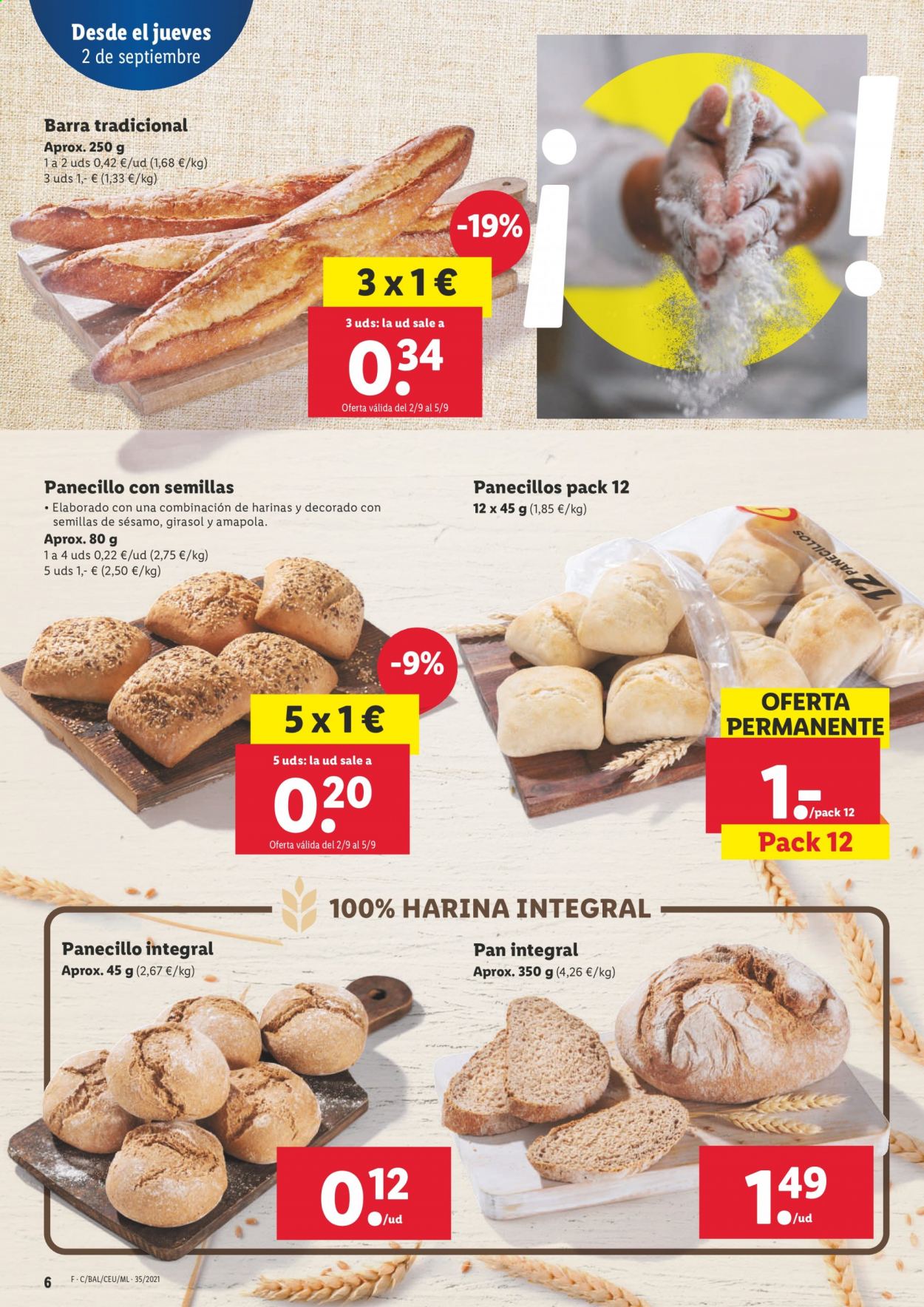 Folleto Lidl - 02/09/21 - 08/09/21. Página 6