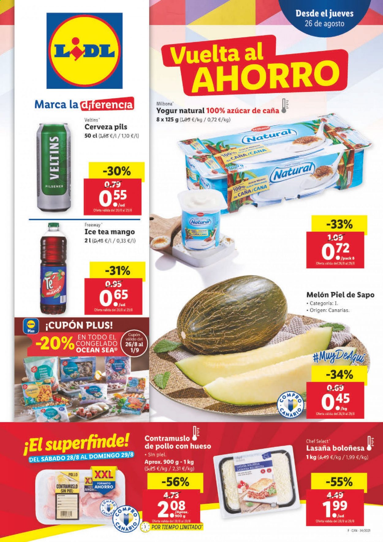 Folleto Lidl - 26/08/21 - 01/09/21. Página 1