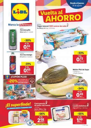 Folleto actual Lidl - 26.8.2021 - 1.9.2021.
