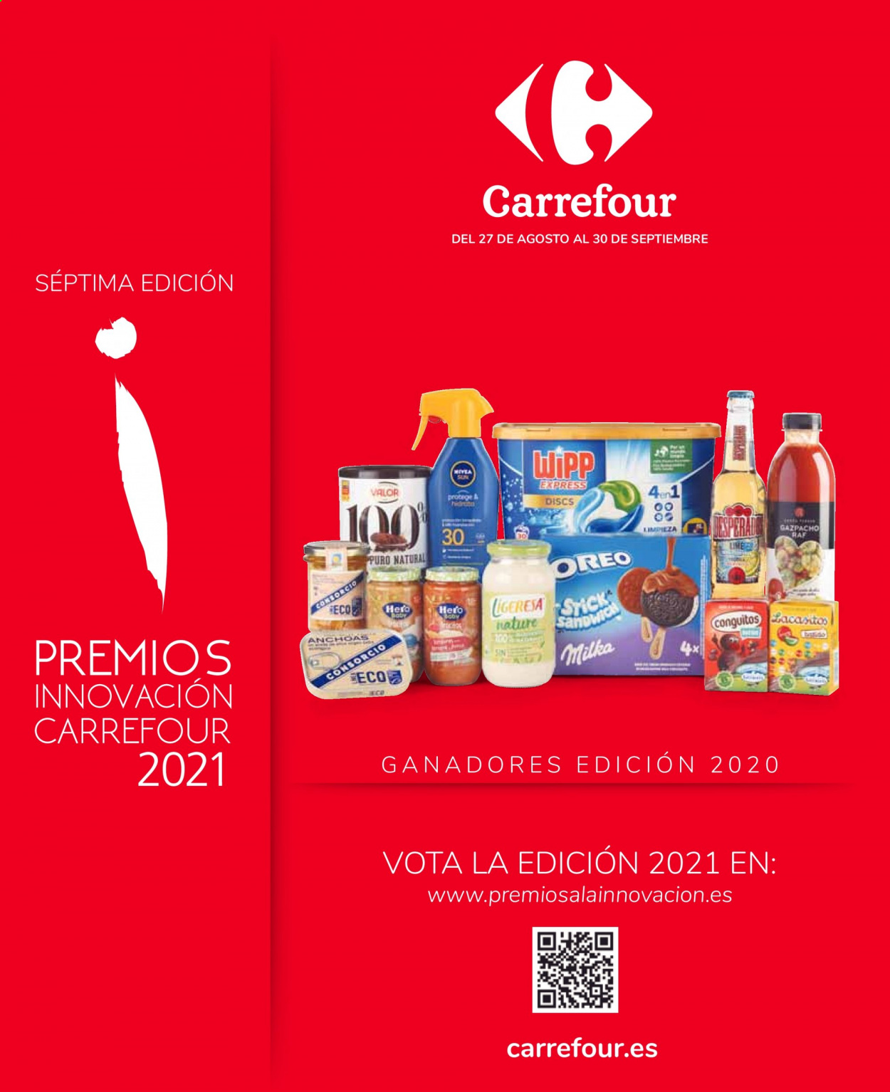 Folleto Carrefour - 27/08/21 - 30/09/21. Página 1