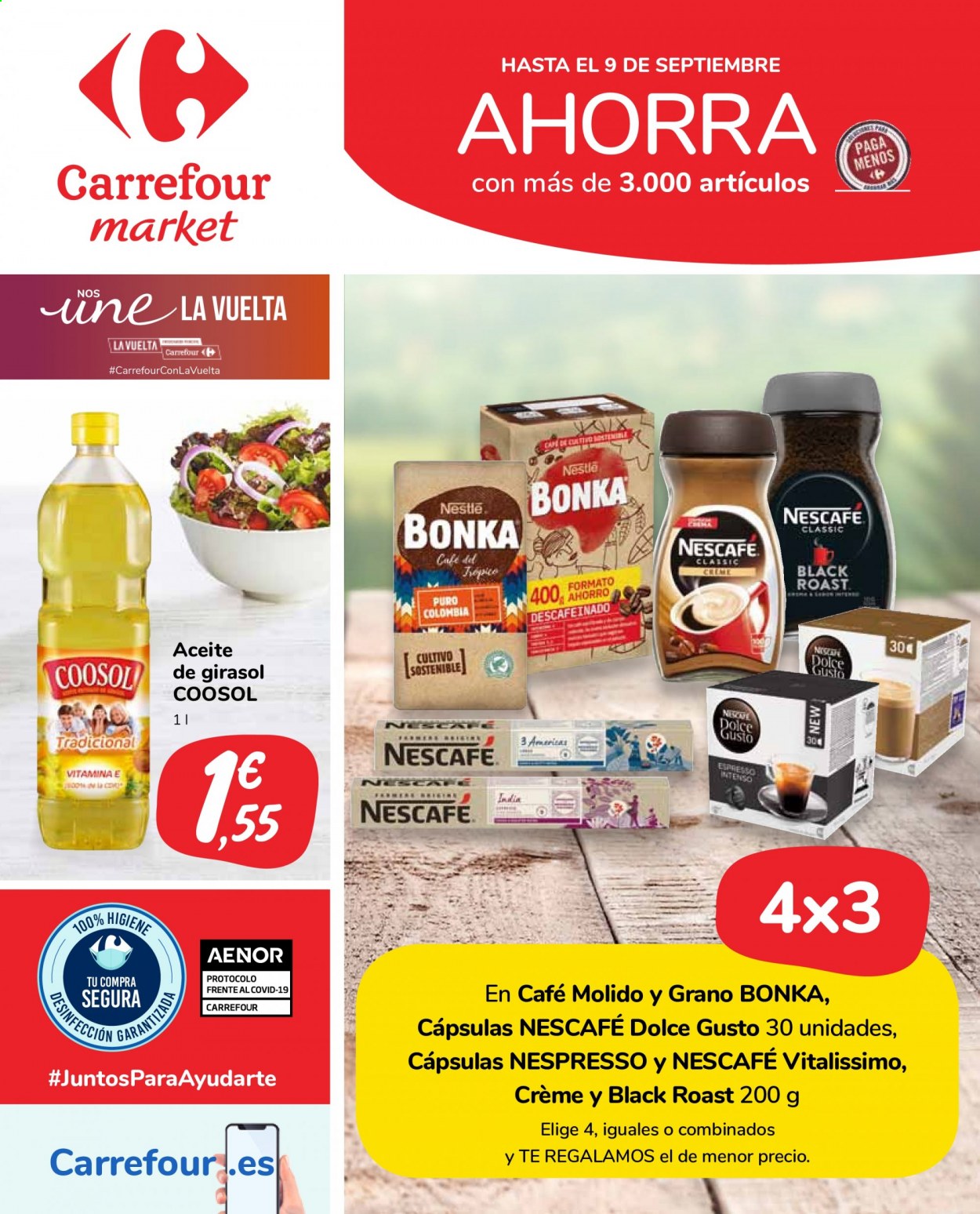Folleto Carrefour - 27/08/21 - 09/09/21. Página 1