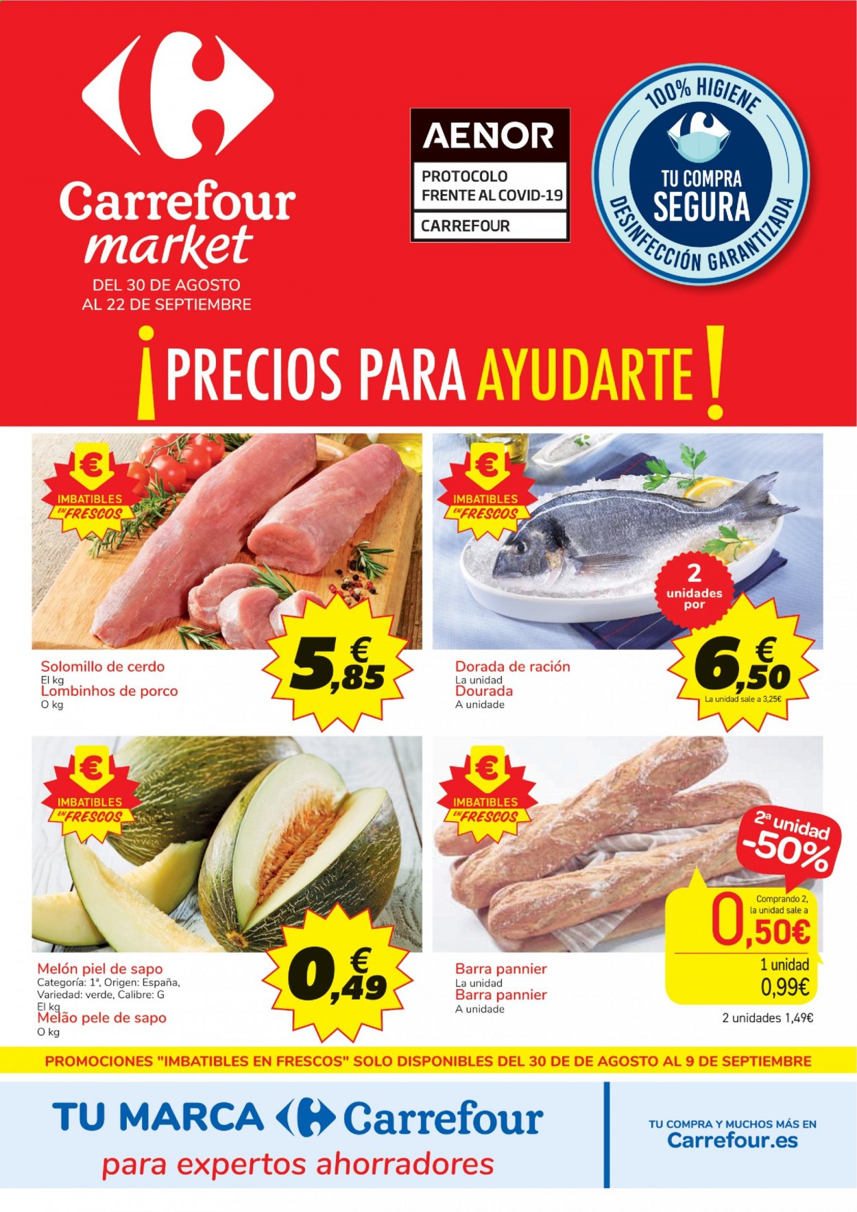 Folleto Carrefour - 30/08/21 - 22/09/21. Página 1