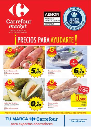 Folleto actual Carrefour - 30.8.2021 - 22.9.2021.