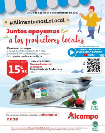 Folleto actual Alcampo - 31.8.2021 - 6.9.2021.