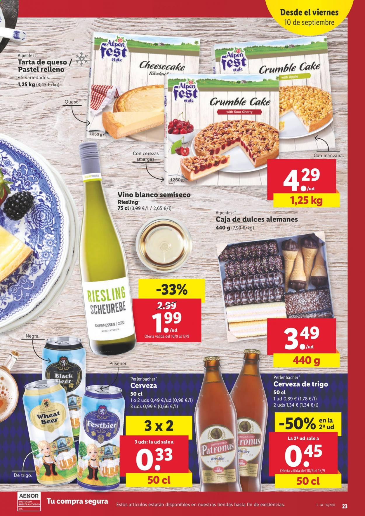 Folleto Lidl - 09/09/21 - 15/09/21. Página 23