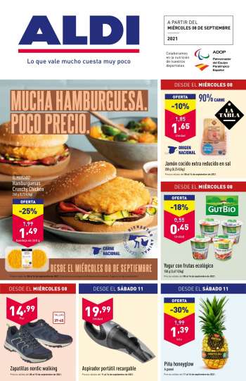 Folleto actual Aldi - 8.9.2021 - 14.9.2021.