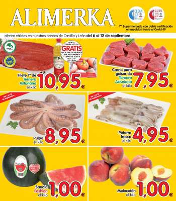 Folleto actual Alimerka - 6.9.2021 - 12.9.2021.