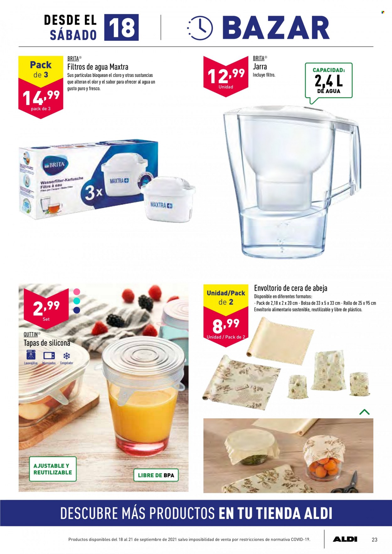 Folleto Aldi - 15/09/21 - 21/09/21. Página 23