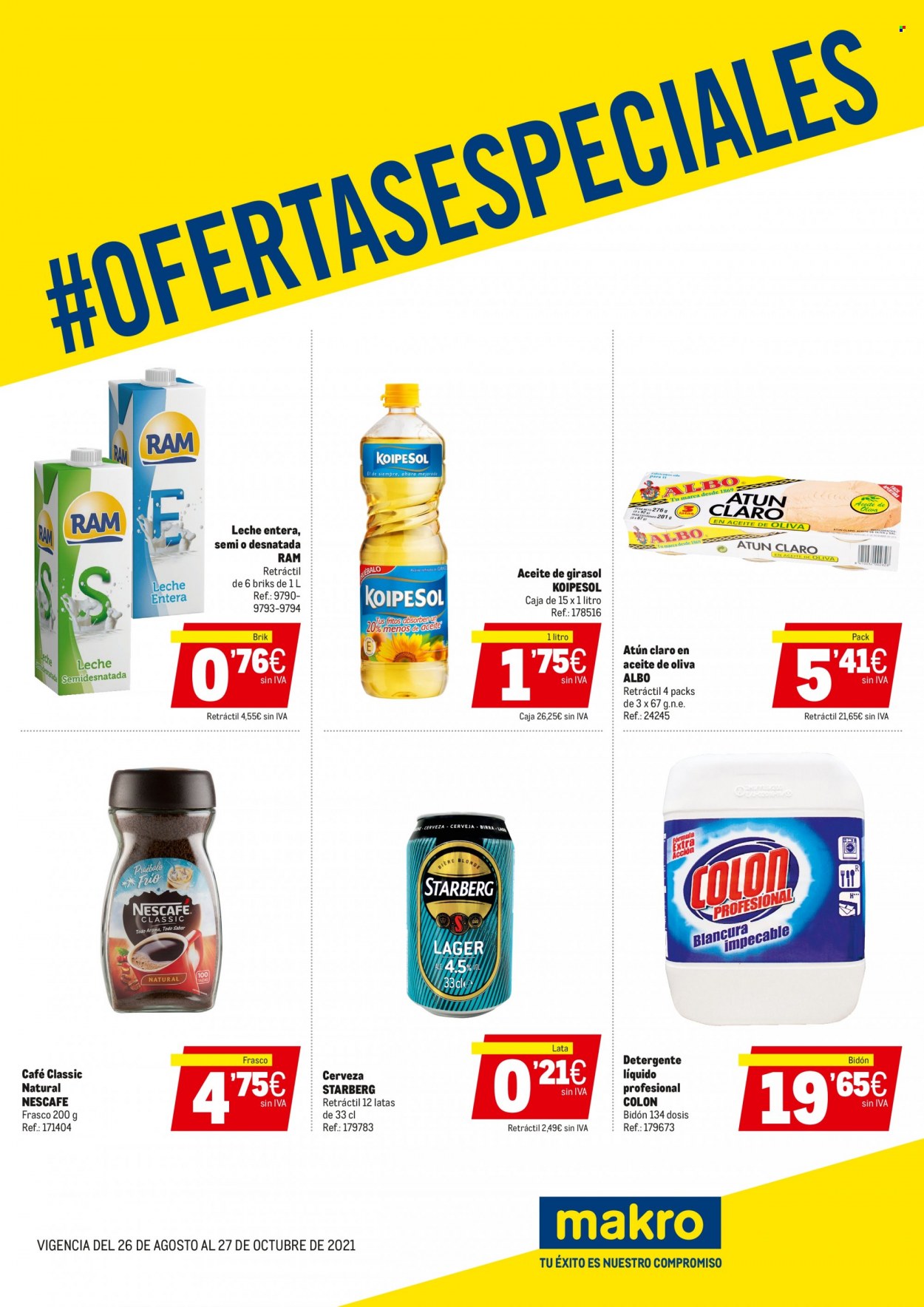Folleto Makro - 26/08/21 - 27/10/21. Página 1