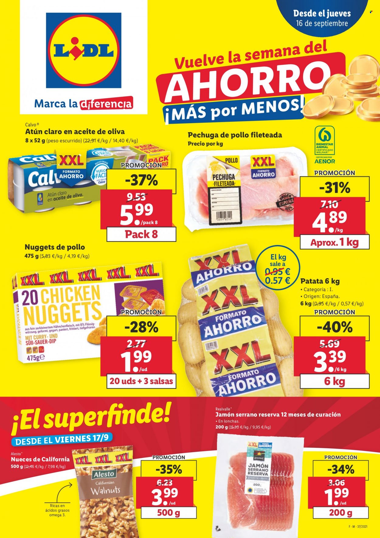 Folleto Lidl - 16/09/21 - 22/09/21. Página 1
