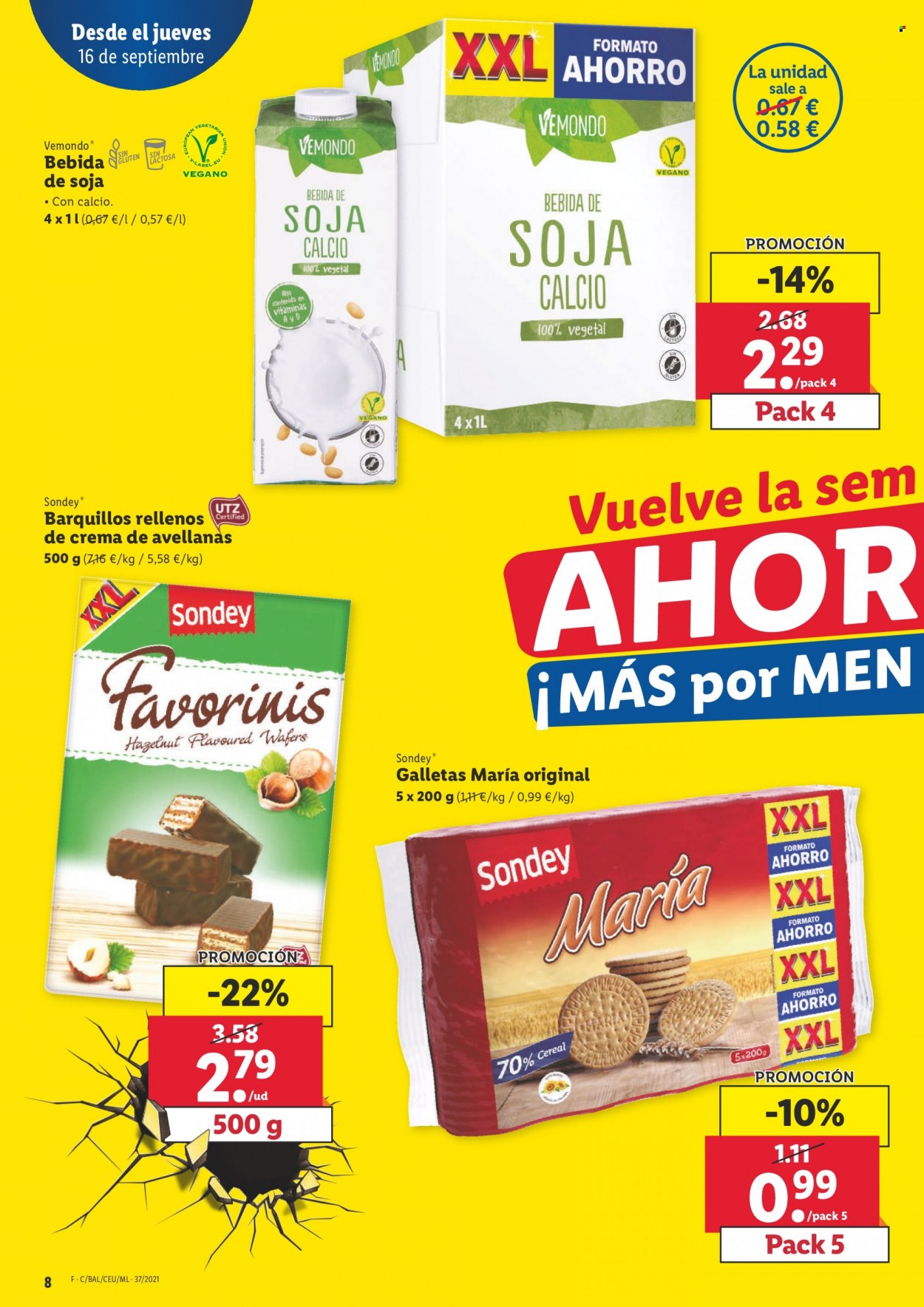 Folleto Lidl - 16/09/21 - 22/09/21. Página 8