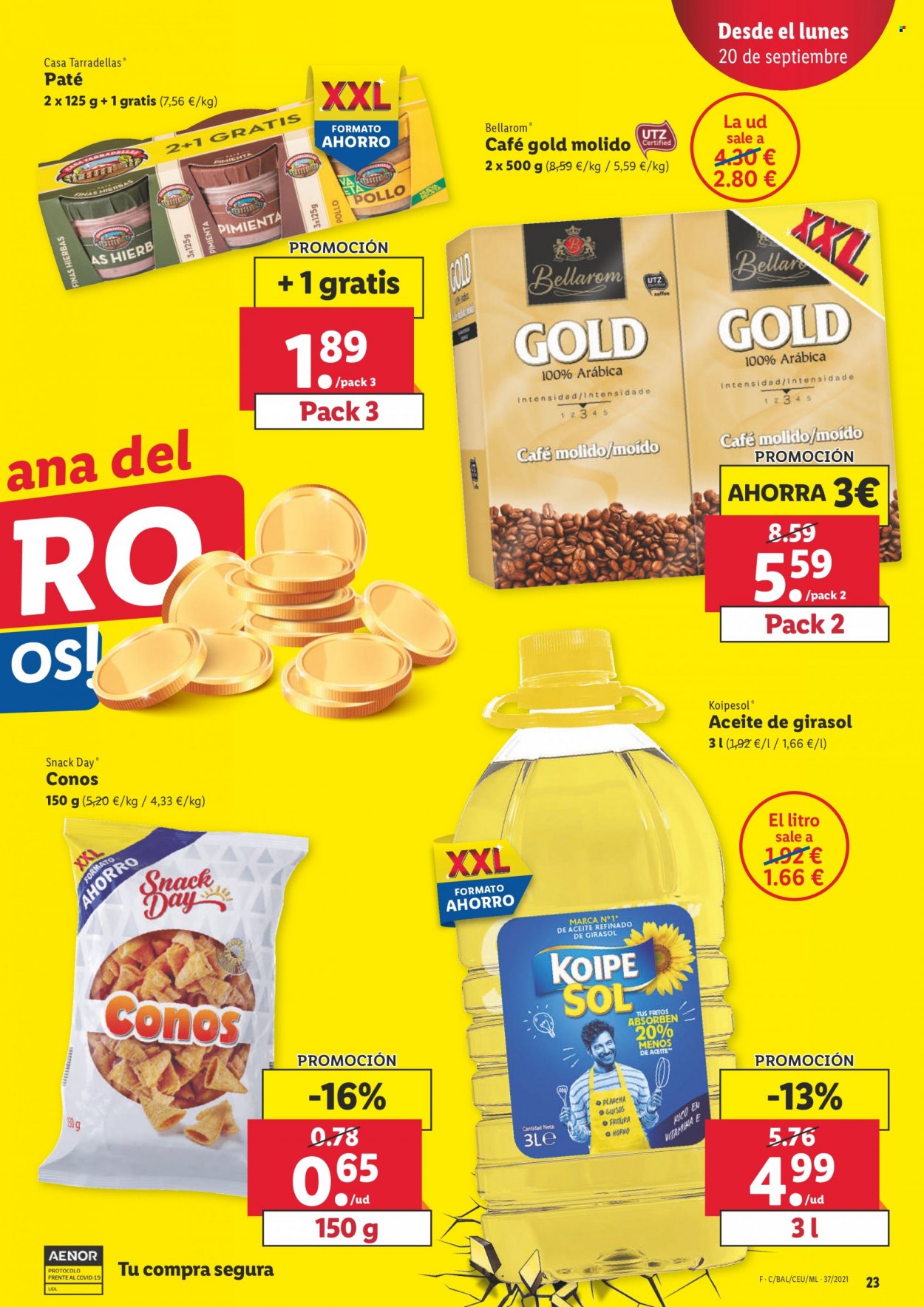 Folleto Lidl - 16/09/21 - 22/09/21. Página 23